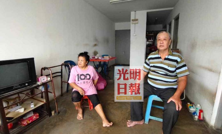 鍾順記和黃美娟租借宏愿組屋一個小小的單位，這就是他們的避風港。
