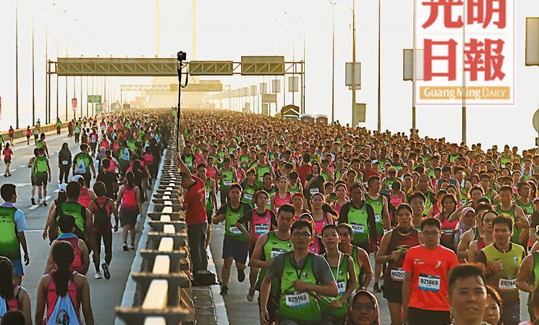 今年的檳城大橋馬拉松賽是否照跑，將視聯邦政府的進一步指示。（檔案照）