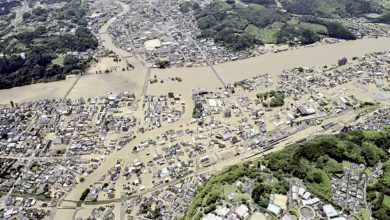 Photo of 日本九州豪雨 27地累積雨量創新高