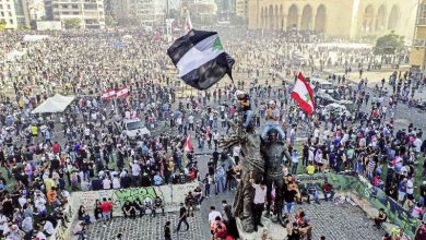 Photo of 黎巴嫩示威爆衝突 1警跌死 逾百傷