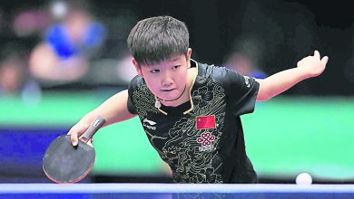 Photo of 中國奧運模擬賽 孫穎莎膺三冠王