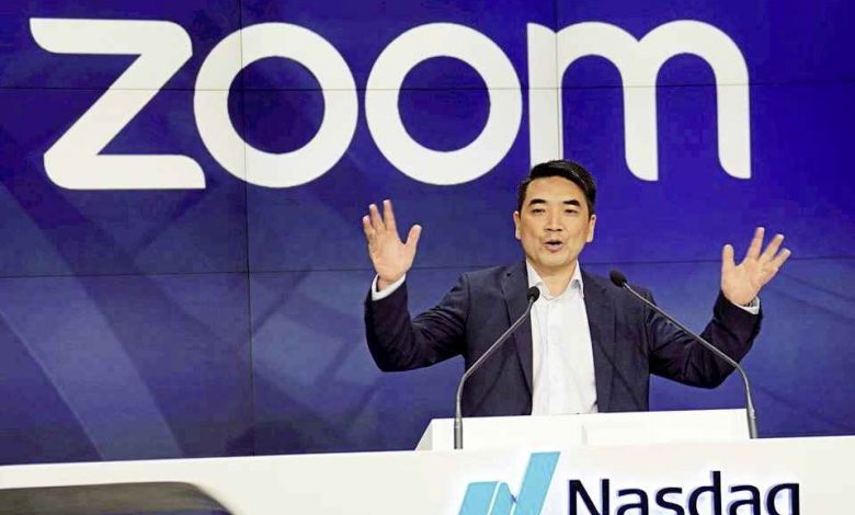 ZOOM擔心遭美國政府盯上，決定中國市場改採經銷商銷售，取消直接銷售。圖為ZOOM創辦人袁征。