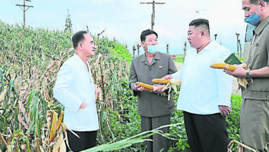 Photo of 金正恩視察風災災區
