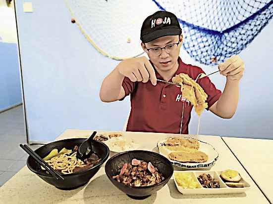 Hoja台灣便當有了“家”之後,食物加入不少新選擇,像是明太子芝士豬排便當,還有隱藏菜單。