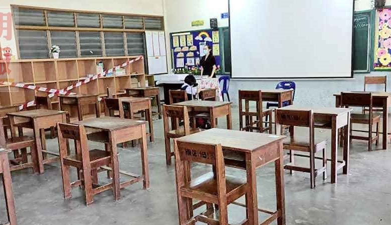 古邦巴素縣內其中一所華小出席率不及20％，其中一間班級只有一名學生上課。