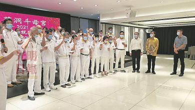 Photo of 【日落洞斗母宮理事會就職禮】 日落洞斗母宮須拓展 陳清海吁各界踴躍支持