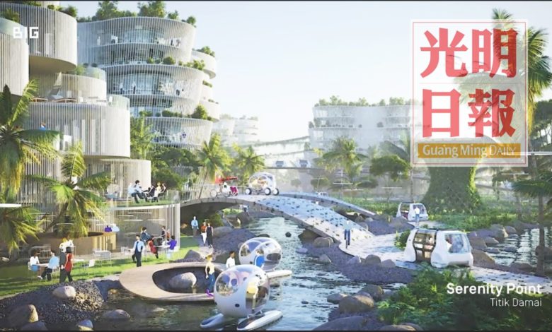 Bjarke Ingels Group（BIG）及Hijjas Architect&Planner所設計出的“檳城未來城市”，以生態、社區及經濟為主。
