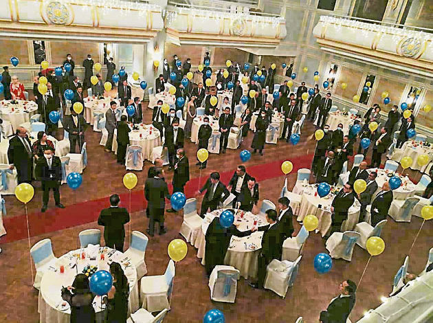 烏克蘭駐檳領事館慶祝烏克蘭29週年獨立日晚宴，冠蓋雲集。