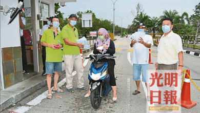 Photo of 斑鳩灣城鎮聖王公 1000口罩轉送居民