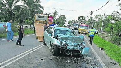 Photo of 巴也朗車禍 2車相撞4人傷