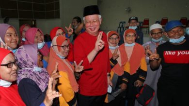 Photo of 納吉：投抗議票沒有用  馬派候選人難作為