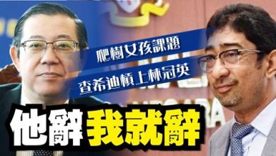 Photo of 查希迪槓上林冠英 他辭我就辭