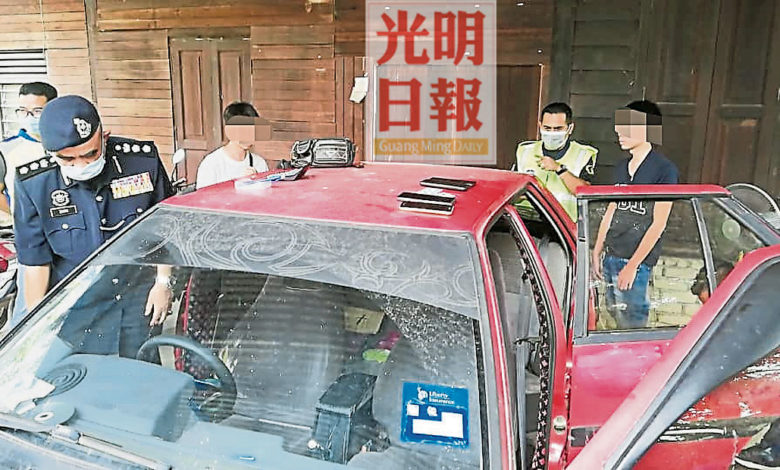 警方和國能聯手進行斷電行動，2名華青當場被捕。