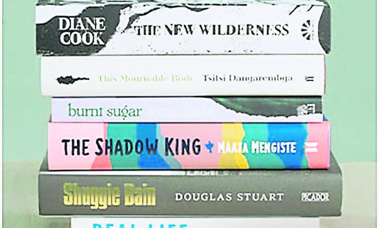 布克獎公佈最後六強小說名單。