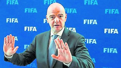 Photo of FIFA主席感染冠病  因凡蒂諾至少隔離10天