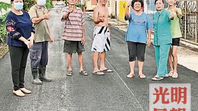 Photo of 巴東哥打武雅瑟羅嘉住宅區 柏油路完成重鋪