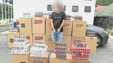 Photo of 車廂藏逾14萬元私煙 1男子被捕