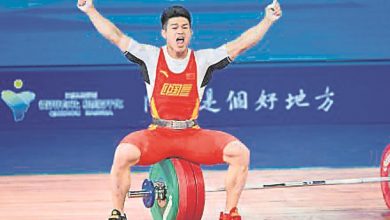 Photo of 中國男子舉重錦標賽 石智勇破世界紀錄