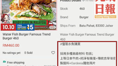 Photo of Burger姐鬧劇激發  Shopee趁勢推出 460元水魚漢堡買嗎？