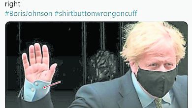Photo of 英相扣錯袖口鈕再遭揶揄