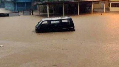 Photo of 登水災惡化影嚮千人  轎車泡水中央