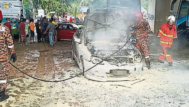 Photo of 火燒轎車水淹入屋 男子禍不單行