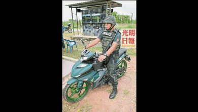 Photo of 邊境值勤遭射傷 巡伍長重返崗位