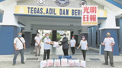 Photo of 賴國平捐前線警員物資