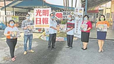 Photo of 【本報閱報計劃開抵3華小】楊慶傳：免與外界脫節 學生多閱報掌握時事