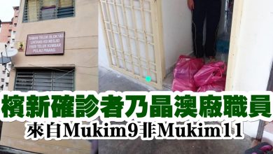 Photo of 檳新確診者乃晶澳廠職員     來自Mukim9非Mukim11