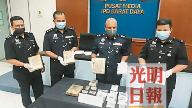 Photo of 名車運載 3人被捕 檳起逾5萬元毒品