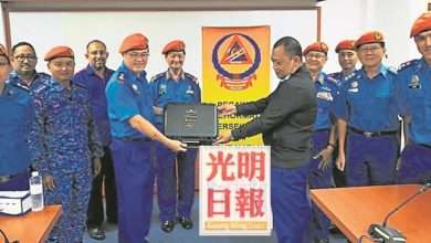 Photo of 太平隊榮譽官員善士 捐霹民防隊1航拍機