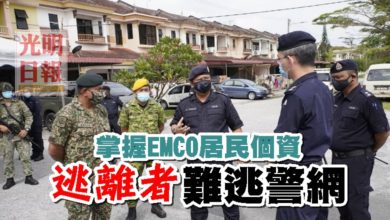 Photo of 掌握EMCO居民個資 逃離者難逃警網