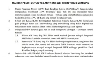 Photo of 砂公正黨理事會議 不接受孫偉瑄辭州主席職