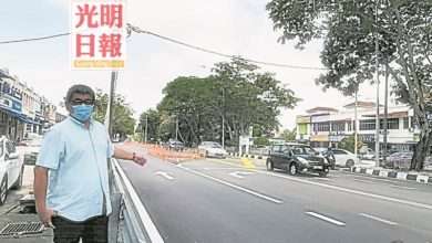 Photo of 甘榜峇汝銜接王裕好路 路口加寬竣工