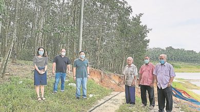 Photo of 疑建濾水站工程引發土崩 園區1路坍塌仍沒搶修