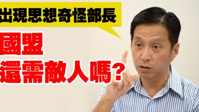 Photo of 胡棟強：出現思想奇怪部長 國盟還需敵人嗎?