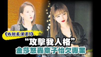 Photo of 《我就是演員3》“攻擊我人格” 金莎怒轟章子怡欠專業
