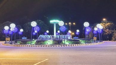 Photo of 甲交通圈燈飾 網民熱議像新冠病毒