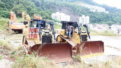Photo of 【內附視頻】機械配備陸續運抵   阿依淡-敦林大道  高速公路1日動工