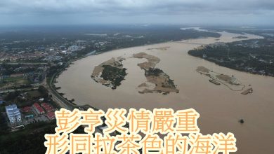 Photo of 彭亨災情嚴重 形同拉茶色的海洋