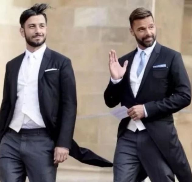49歲的拉丁天王Ricky Martin與老公Jwan Yosef.