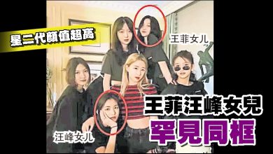 Photo of 星二代顏值超高 王菲汪峰女兒罕見同框