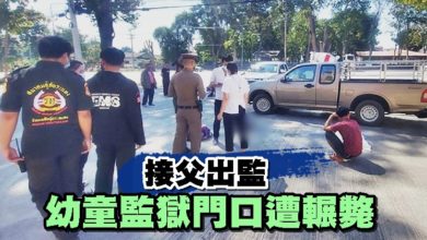 Photo of 接父出監 幼童監獄門口遭輾斃