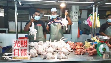 Photo of 檳販商反對巴剎禁宰 我們不要賣冷凍雞
