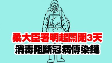 Photo of 柔大臣署明起關閉3天   消毒阻斷冠病傳染鏈