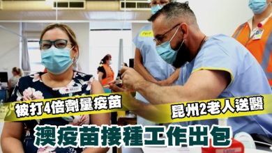 Photo of 澳疫苗接種工作出包 昆州2老人被打4倍劑量疫苗送醫