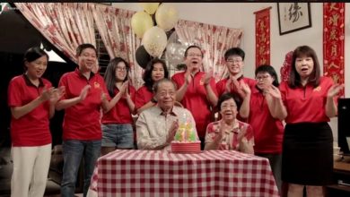 Photo of 林吉祥80大壽Zoom生日會 生日願望獻給大馬