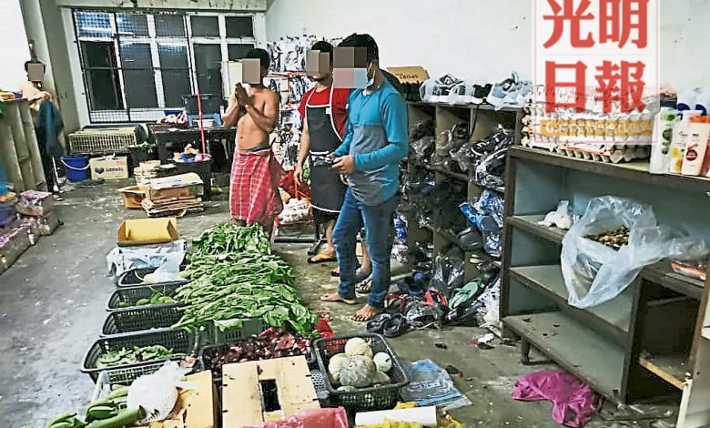 經營雜貨店衛生糟 6非法外勞被捕 - 光明日报