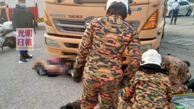 Photo of 遭垃圾車撞倒後卡著  華裔男騎士當場喪命